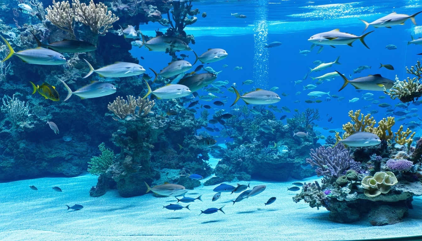 Marine life encounters at Aquaventure World Dubai