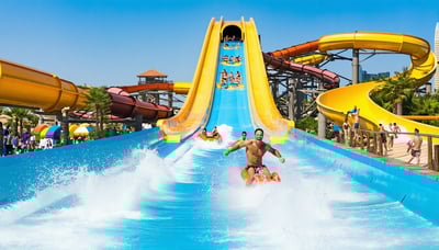 Aquaventure World Dubai waterpark with thrilling rides and family fun Aquaventure World Dubai waterpark with thrilling rides and family fun